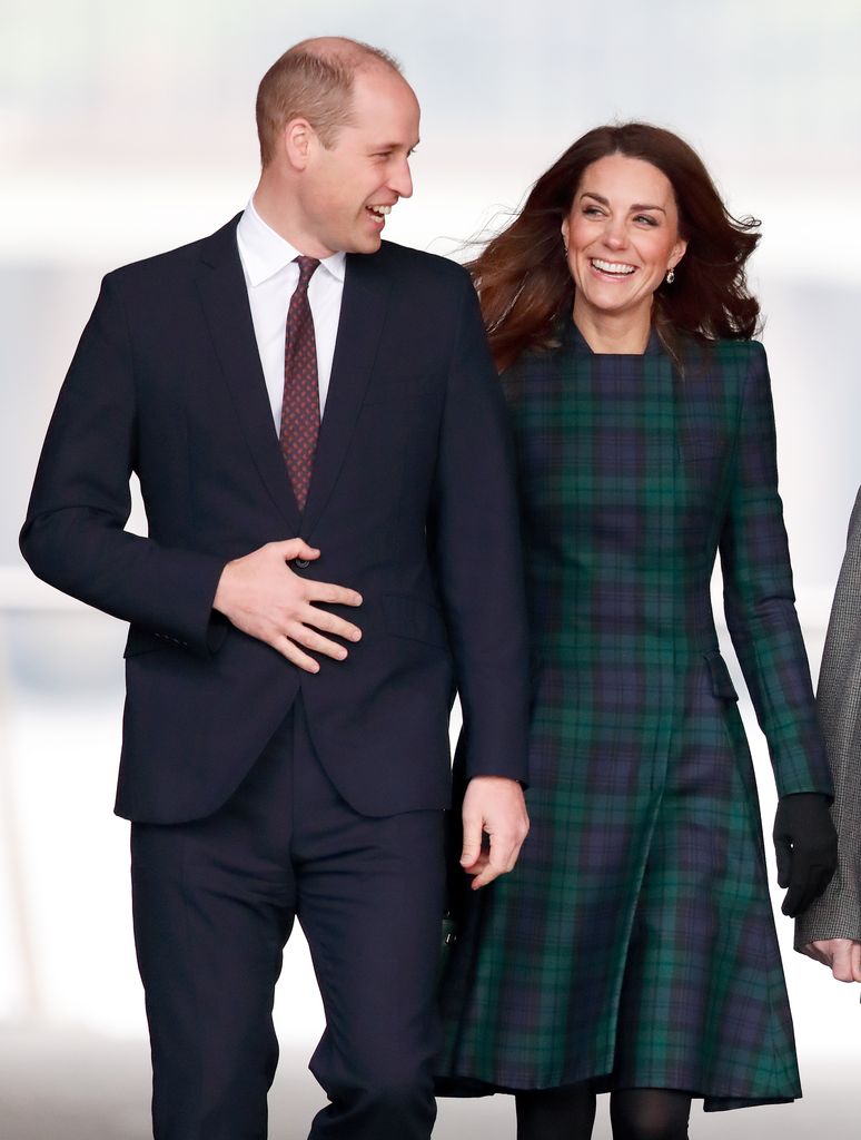 William and Kate in Scotland in 2019