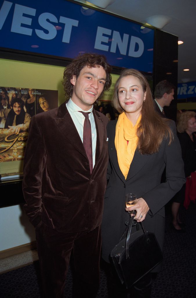 A photo of Dominic West and Polly Astor