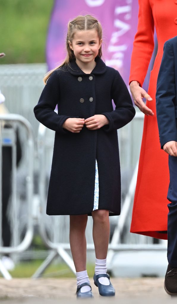 Princess Charlotte of Wales visits Cardiff Castle on June 04, 2022 in Cardiff, Wales.