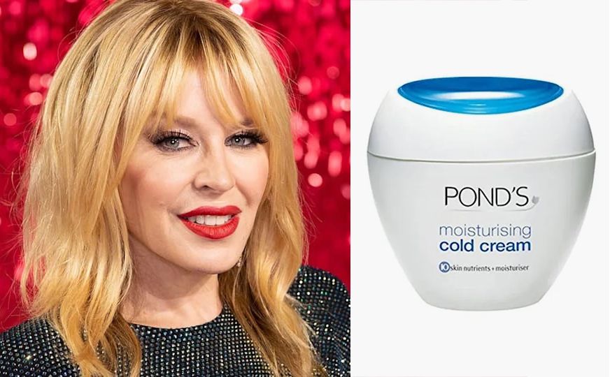 Kylie Minogue: Pond's moisturising cream