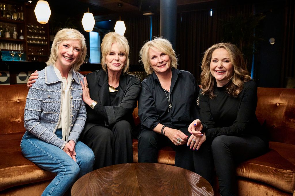 Jane Horrocks, Joanna Lumley, Jennifer Saunders and Julia Sawalha