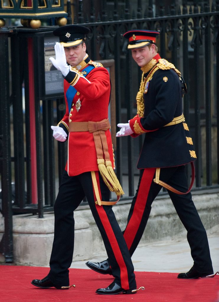 Prince Harry as William's best man at royal wedding