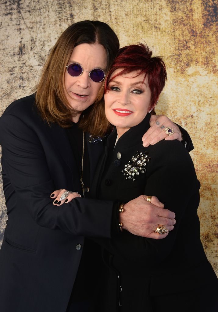 Ozzy Osbourne and Sharon Osbourne