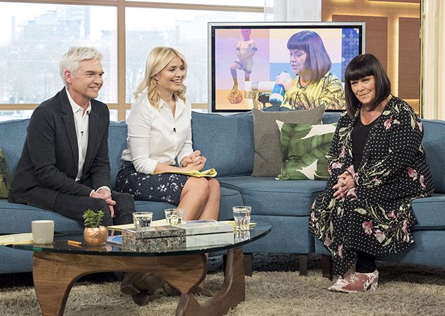 dawn french holly willoughby phillip schofield this morning