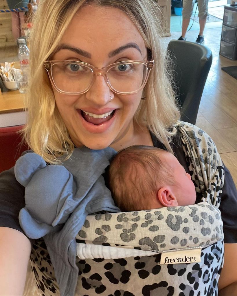 Ellie recently welcomed her first child
