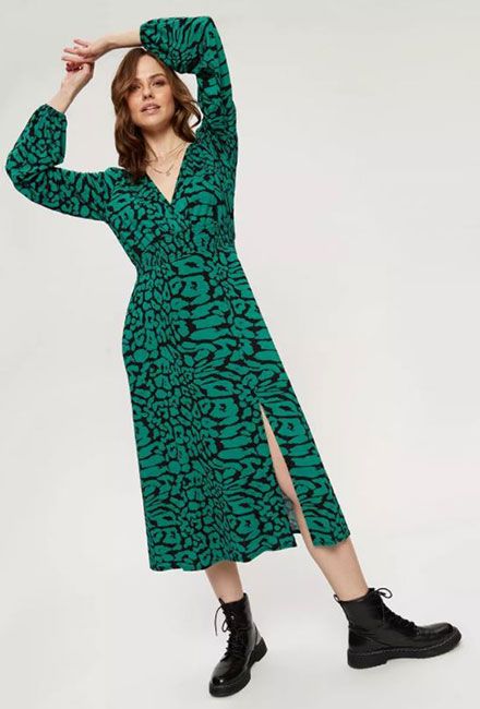 dorothy perkins leopard print dress