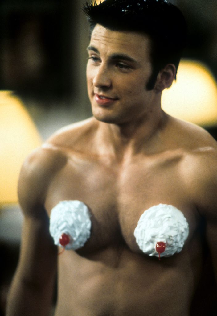 Chris Evans is pranked in a scene from the film 'Not Another Teen Movie', 2001