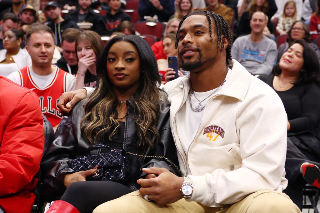 Simone and Jonathan caught up for the Chicago Bulls game