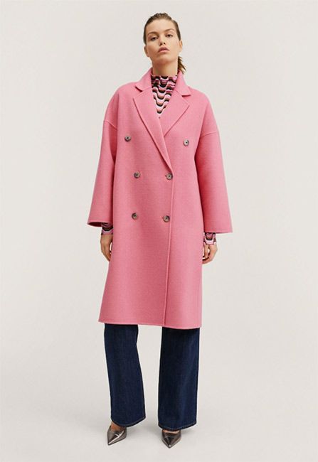 This pink Marks & Spencer coat looks incredibly like Kate Middleton's |  HELLO!