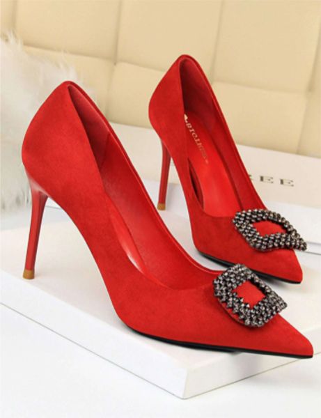 red heels shein
