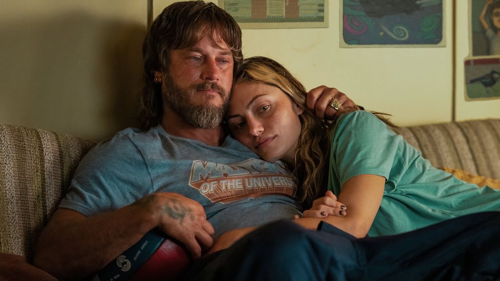 Phoebe Tonkin and Travis Fimmel in Boy Swallows Universe