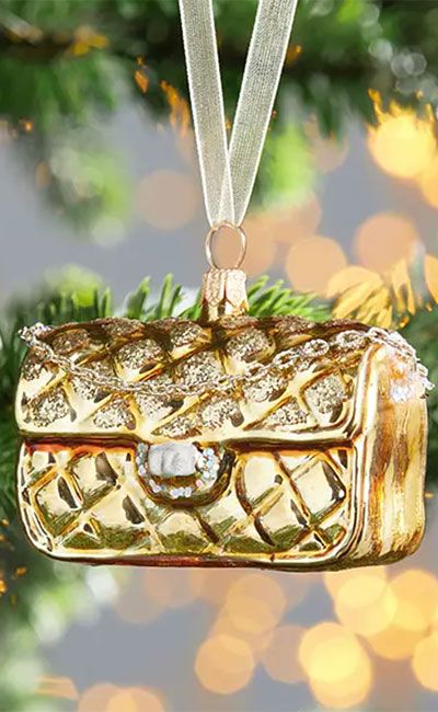 Fashion accessory Christmas decorations for stylish people