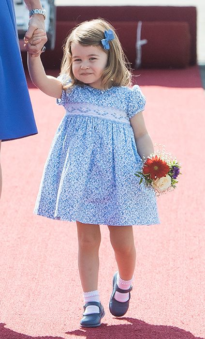 princess charlotte in liberty dress