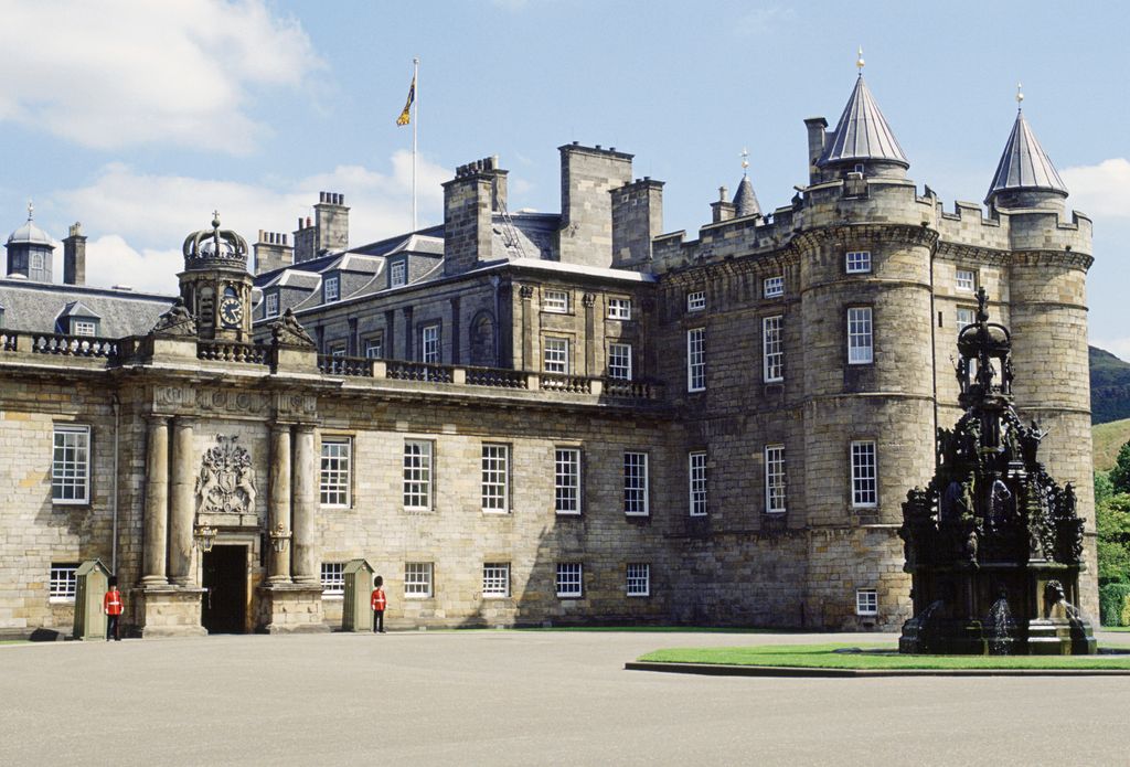 The Palace Of Holyrood House In Edinburgh, Scotland