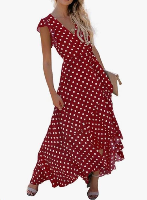 AMazon polka dot dress