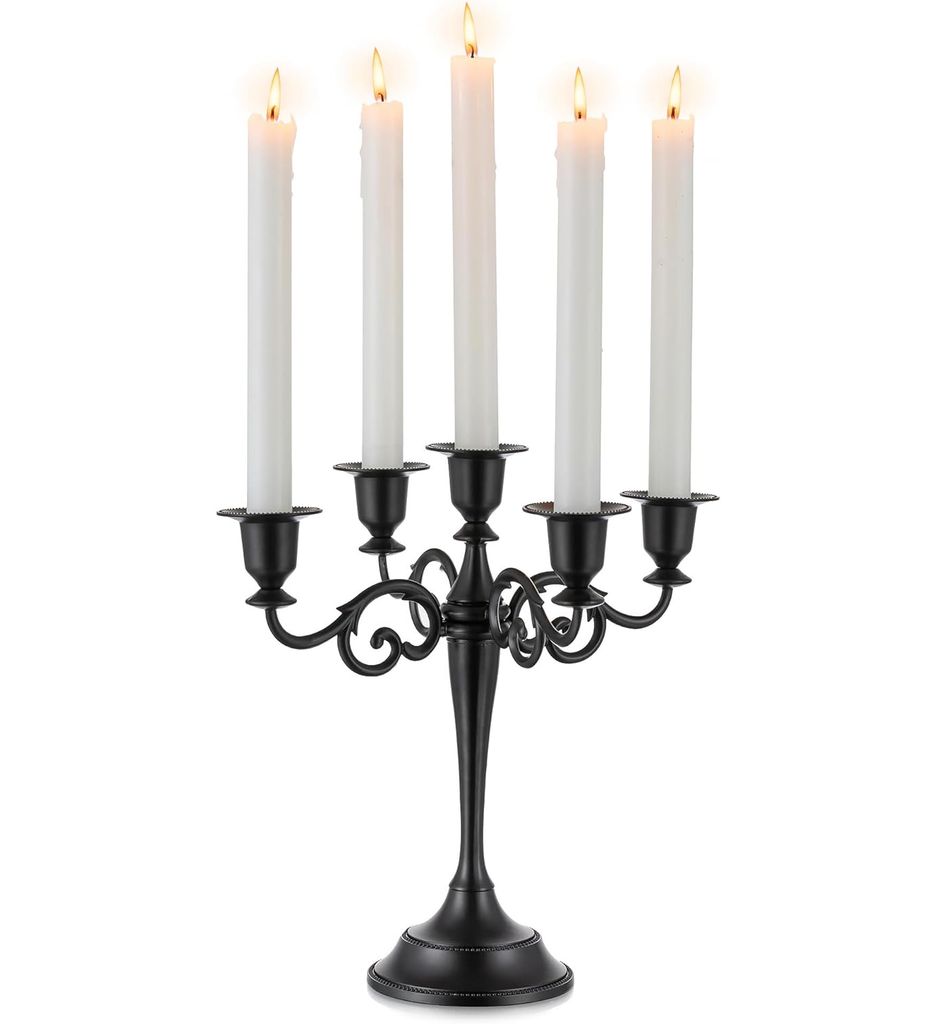 Sziqiqi Halloween Candelabra Candle Holder