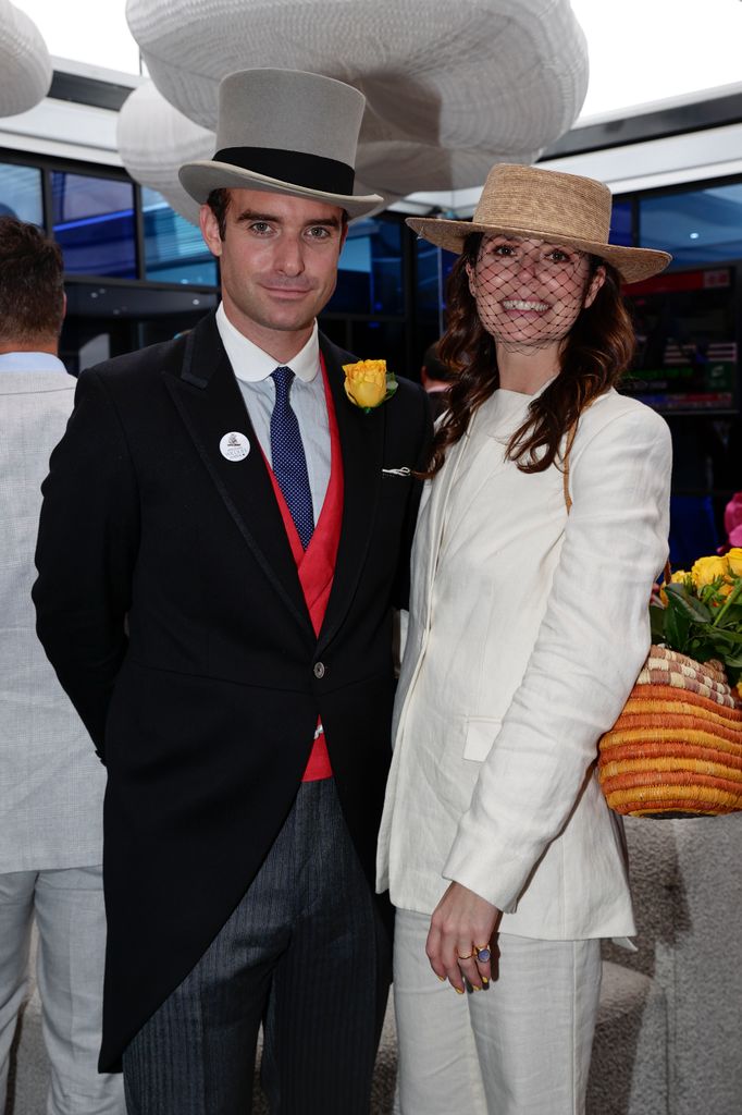 Joshua and Louisa Sasse at the Melbourne Cup