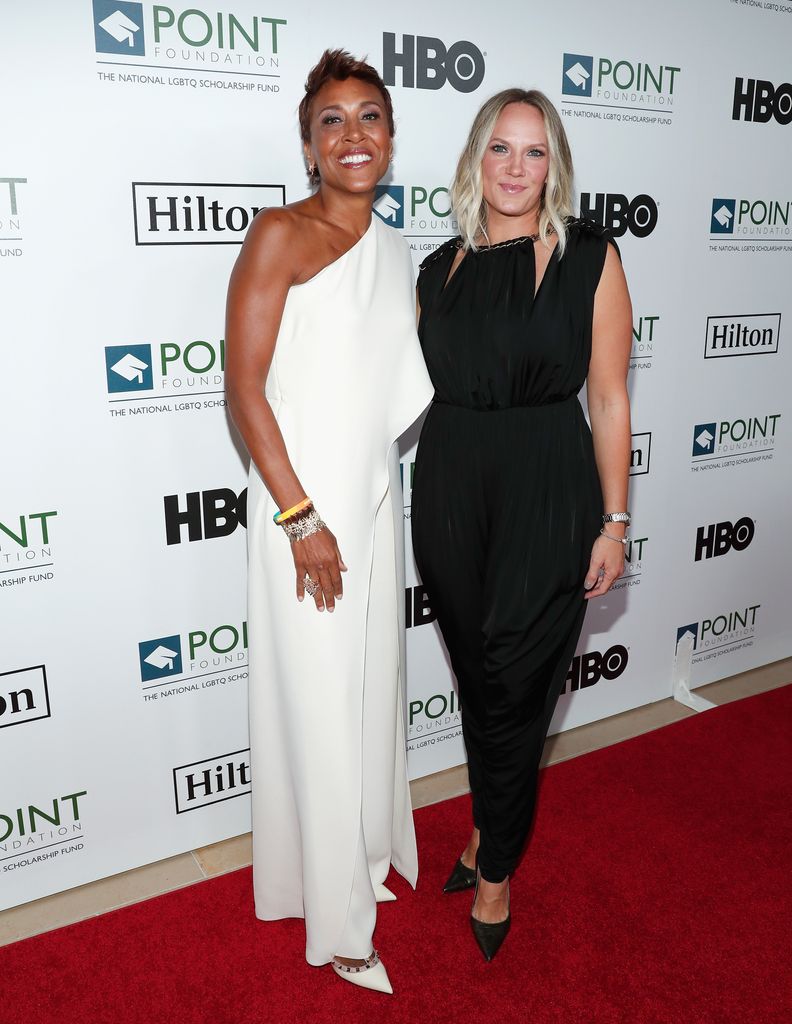 Robin Roberts with her fiancée Amber Laign