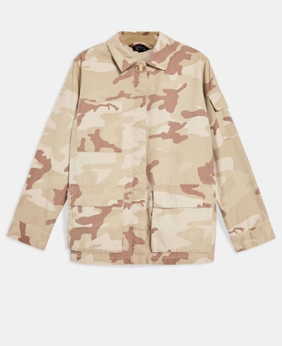 topshop jacket camouflage