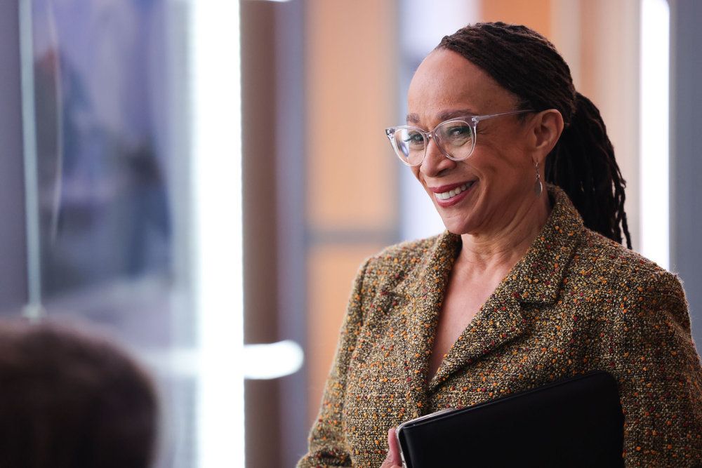 S. Epatha Merkerson as Sharon Goodwin in  Chicago Med