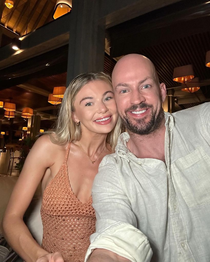 Georgia Toffolo and new boyfriend James Watt 