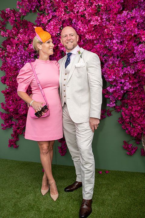 Mike and Zara Tindall at Magic Millions 2020