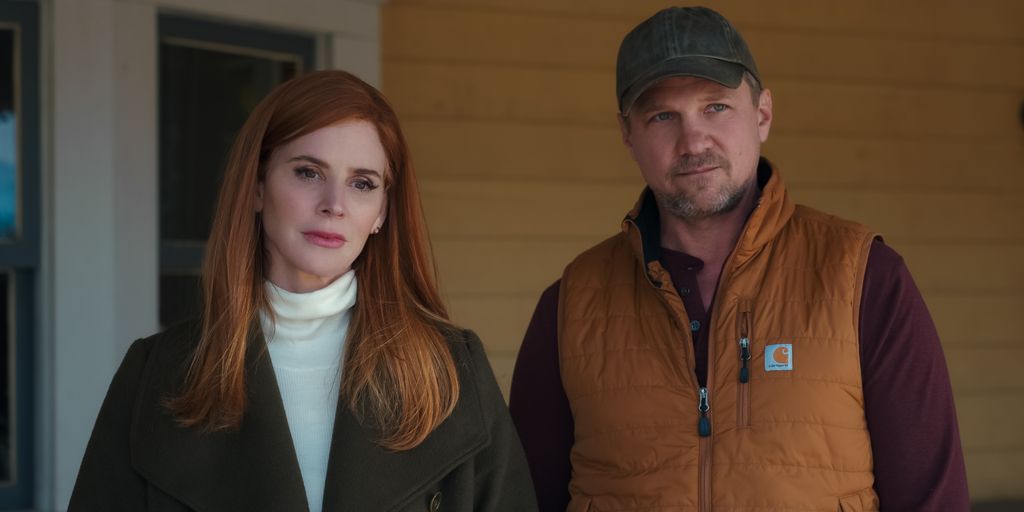 Sarah Rafferty as Katherine and Marc Blucas as George in My Life with the Walter Boys