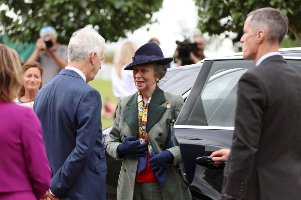 Princess Anne visits the Riding for the Disabled Association National Championships at Hartpury University and Hartpury College