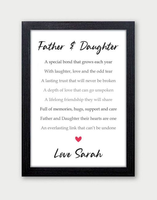 father daughter poem