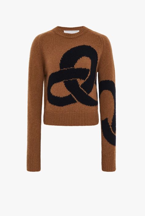 Tesco has the BEST dupe of Victoria Beckham's £690 chain-print jumper ...