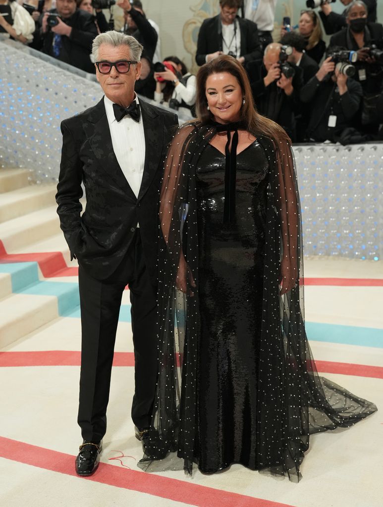 Pierce Brosnan and wife Keely looked incredible for the star-studded Met Gala 2023