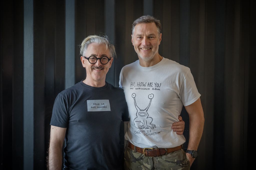 two men standing together