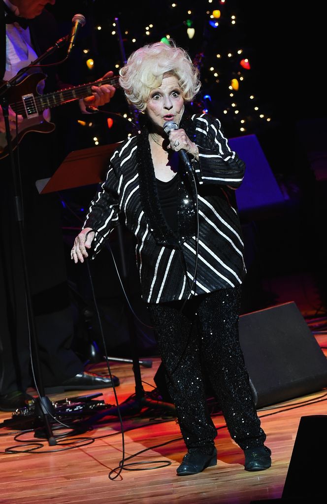 Country and Rock N Roll Hall of Fame member Brenda Lee performs at The Country Music Hall of Fame and Museum in the CMA Theater on December 9, 2015 in Nashville, Tennessee.