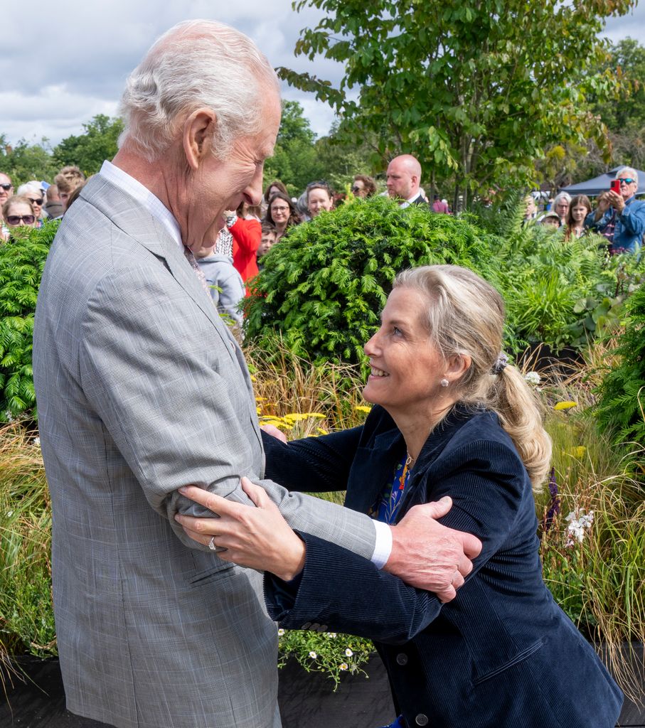 Fans loved this moment between King Charles and Duchess Sophie