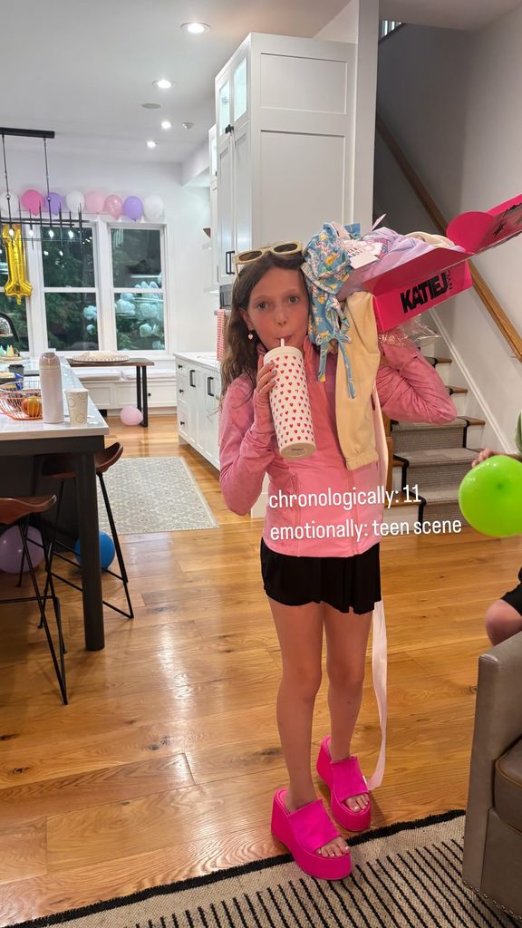 Savannah's daughter looked all grown up in a social media post