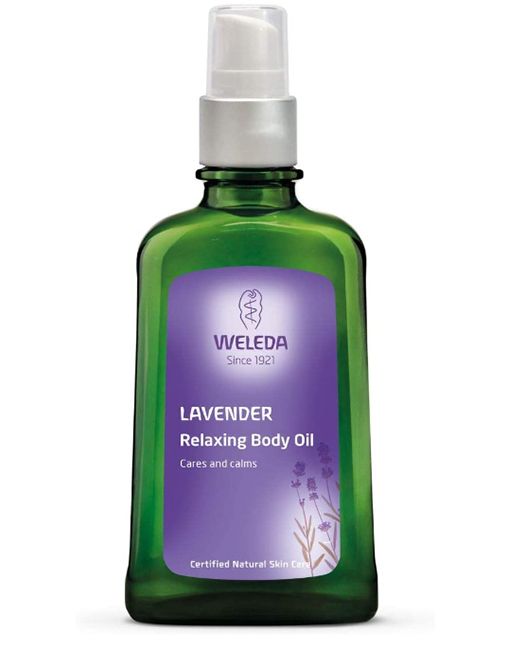 weleda lavender body oil