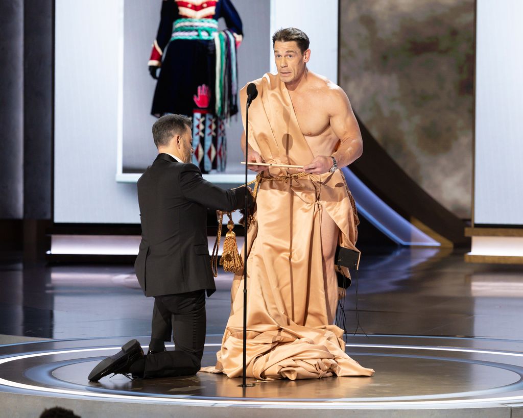 THE OSCARS - The 96th Oscars held on Sunday, March 10, 2024, at the DolbyÂ® Theatre at Ovation Hollywood and televised live on ABC and in more than 200 territories worldwideJIMMY KIMMEL, JOHN CENA