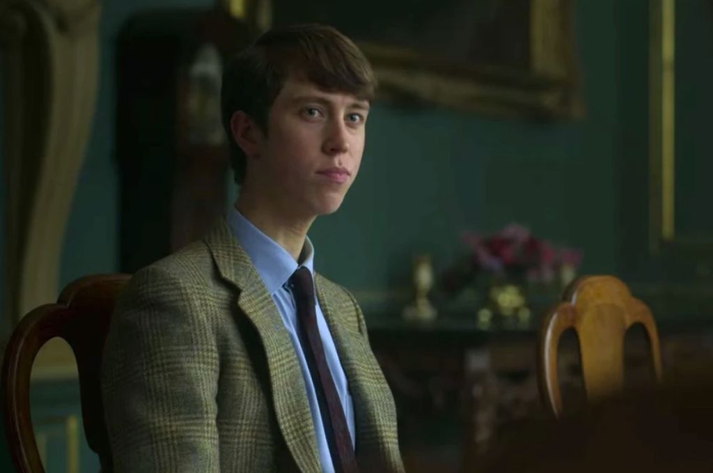Angus Imrie as Prince Edward in The Crown