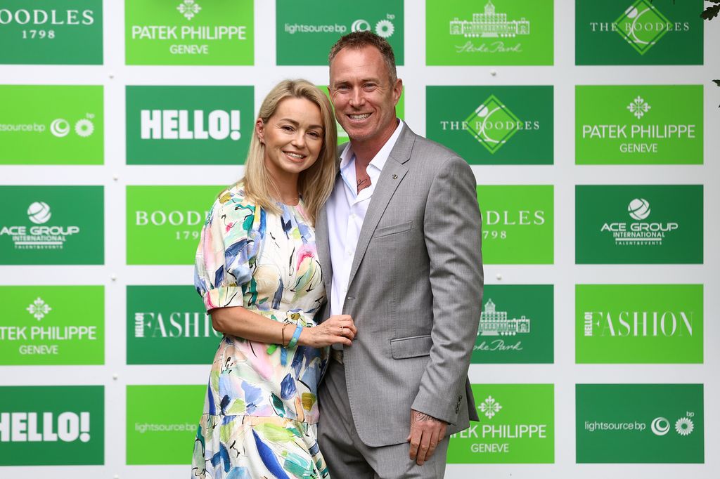 James and Ola Jordan during day two of The Boodles Tennis on June 28, 2023 in Stoke Poges, United Kingdom.
