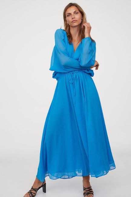 hm meghan markle blue dress lookalike