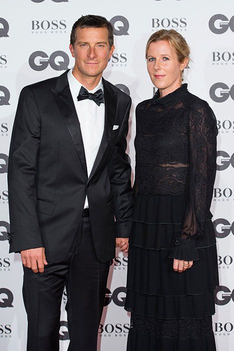 Bear Grylls and his wife Shara at GQ Men of the Year