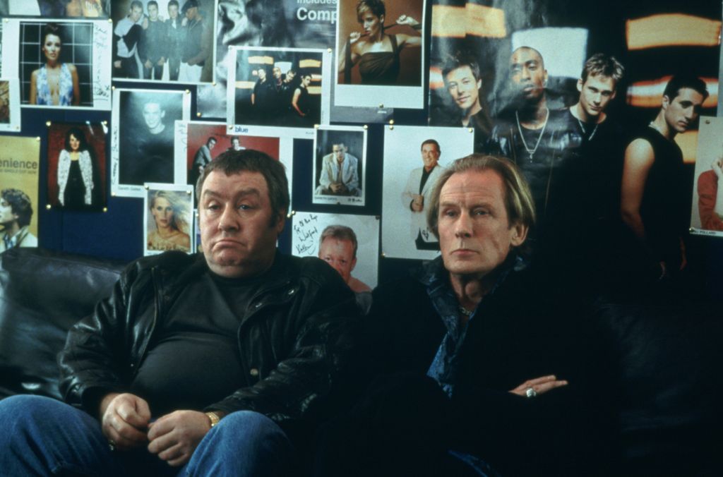 Gregor Fisher and Bill Nighy in Love Actually