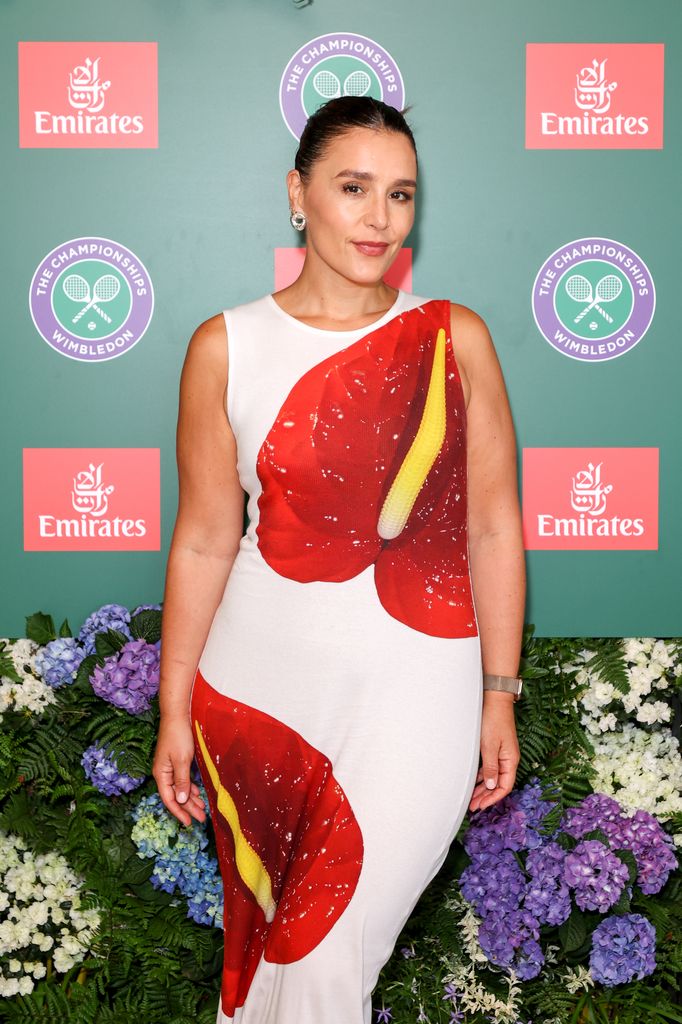 Jessie WARE Attends As a Guest of Emirates, Official Airline Partner of the Championships