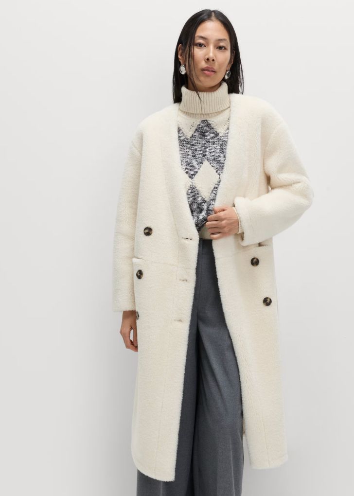 Marks & Spencer teddy coat