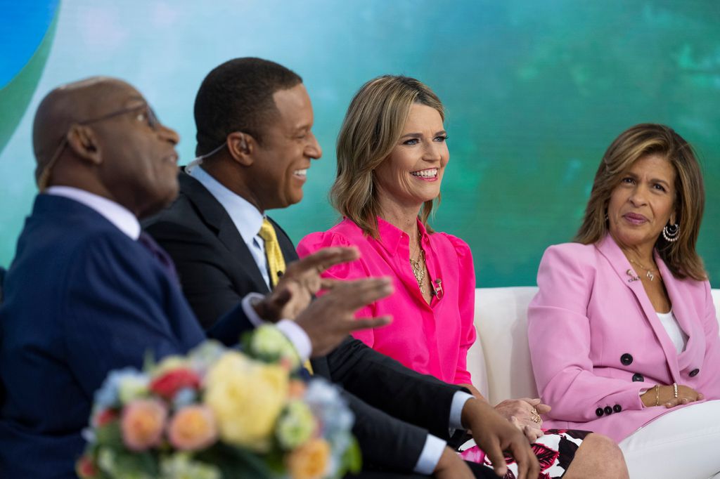 Al Roker, Craig Melvin, Savannah Guthrie and Hoda Kotb