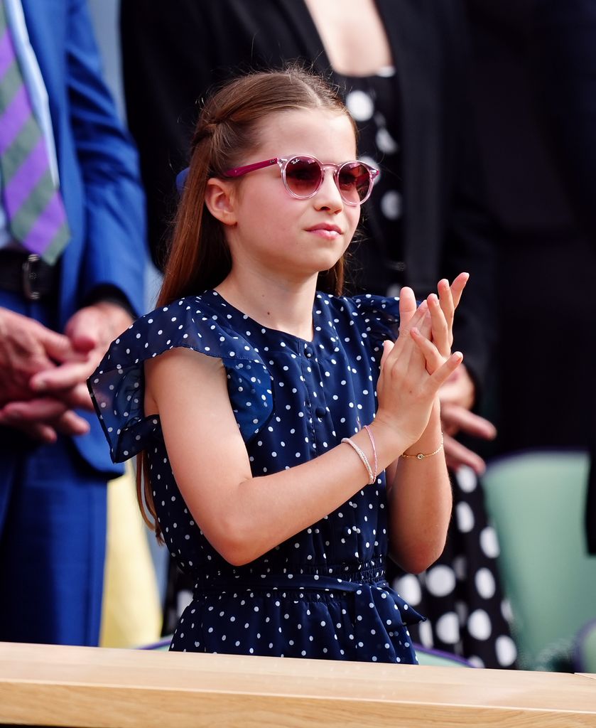 Princess Charlotte wore a lovely bracelet to Wimbledon in 2024