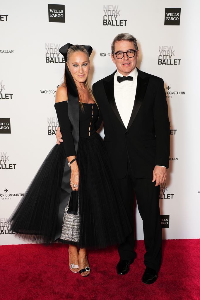 Sarah Jessica Parker and Matthew Broderick at the New York City Ballet's 2023 Fall Gala at the David H. Koch Theatre at Lincoln Center 