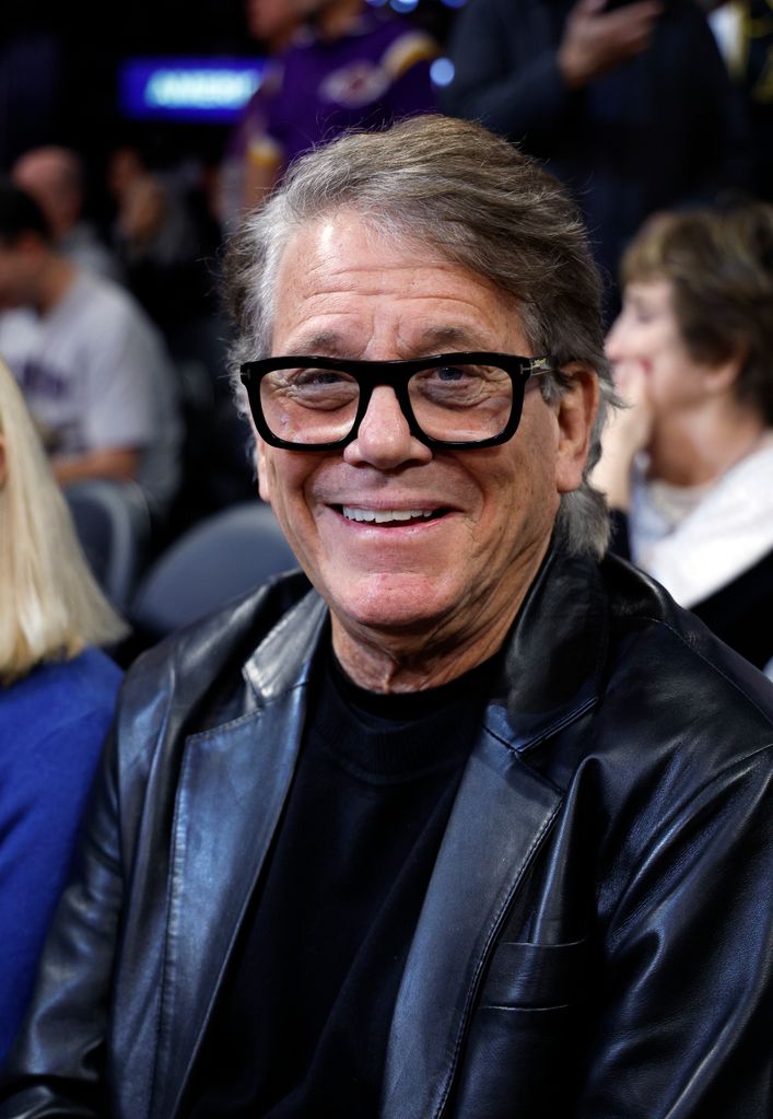 Anson Williams attends the basketball game between the Los Angeles Lakers and Brooklyn Nets Crypto.com Arena on January 19, 2024