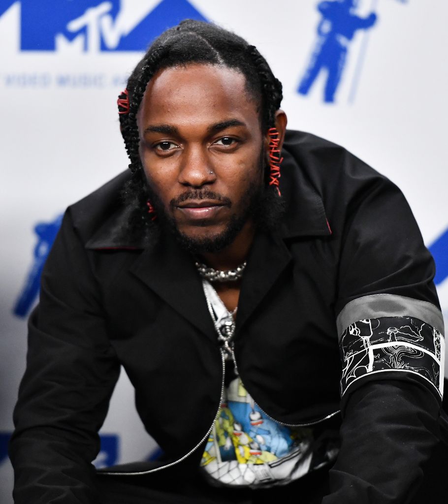 Kendrick Lamar at the MTV Video Music Awards, Press Room