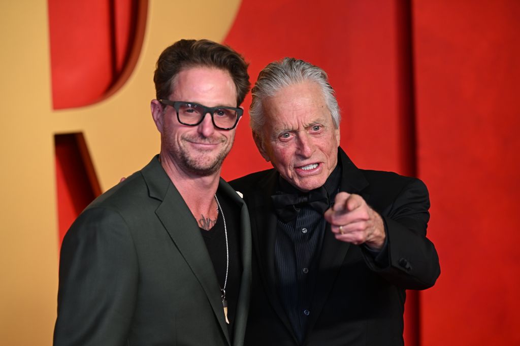 Cameron Douglas (left) and Michael Douglas could be brothers!